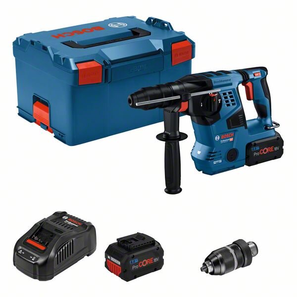 Bosch Akku-Bohrhammer mit SDS plus GBH 18V-28 CF Professional