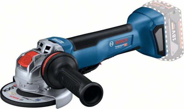 Bosch Akku-Winkelschleifer mit X-LOCK GWX 18V-10 P Professional