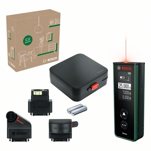 Bosch Digitaler Laser-Entfernungsmesser Zamo Set