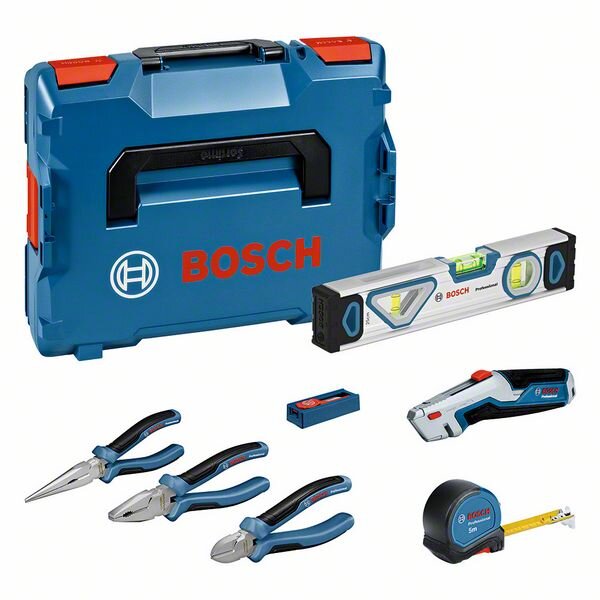 Bosch Combo Kit Set mit Zangen und verschiedenen Handwerkzeugen, 16-tlg. Professional