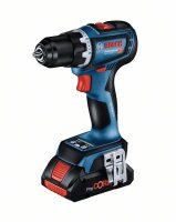 Bosch Combo Kit Set mit 4x 18V-Werkzeugen: GSR, GKT, GST, GEX, 3x Akku