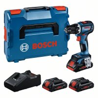 Bosch Professional Set: Akku-Bohrschrauber GSR 18V-90 C,...