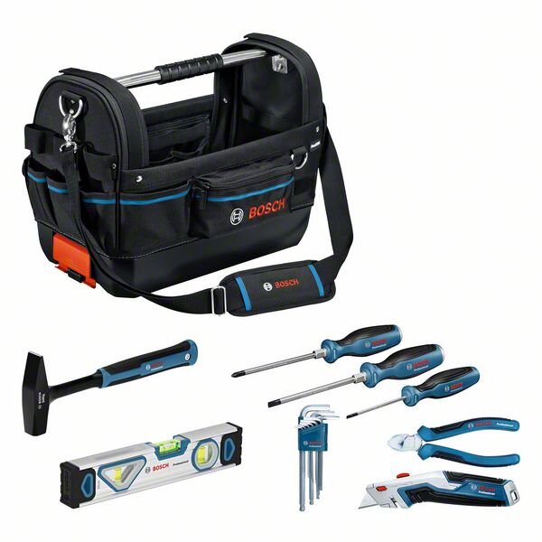 Bosch Combo Kit GWT 20 und Handwerkzeug-Set Professional