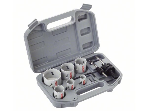 Bosch 9-tlg. Lochsägen-Set HSS-Bimetall Universal