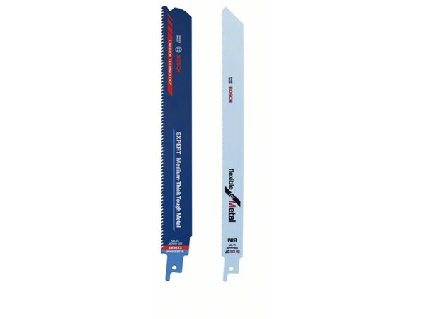 Bosch Säbelsägeblatt-Set: S 1122 BF + 1 EXPERT S 1155 HHM , 25-tlg.