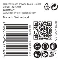 Bosch EXPERT C470 Schleifpapier, 102 x 62/93 mm, K 40, 50 Stück