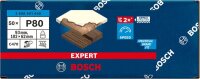 Bosch EXPERT C470 Schleifpapier, 102 x 62/93 mm, K 80, 50...