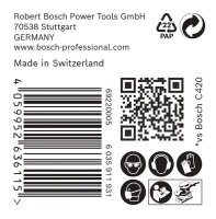 Bosch EXPERT C470 Schleifpapier, 80 x 133 mm, K 60, 50 Stück