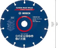 Bosch EXPERT Carbide Multi Wheel Trennscheibe, 180 mm, 22,23 mm