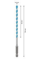 Bosch EXPERT HEX-9 Multi Construction Bohrer, 5 x 90 x 150 mm