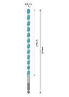 Bosch EXPERT HEX-9 Multi Construction Bohrer, 8 x 200 x 250 mm