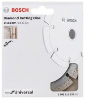 Bosch Diamanttrennscheibe Eco For Universal, D: 115 mm