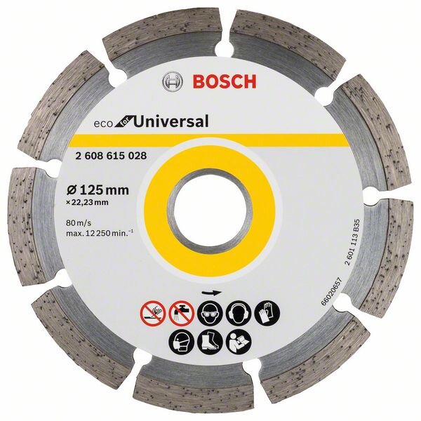 Bosch Diamanttrennscheibe Eco For Universal, D: 125 mm